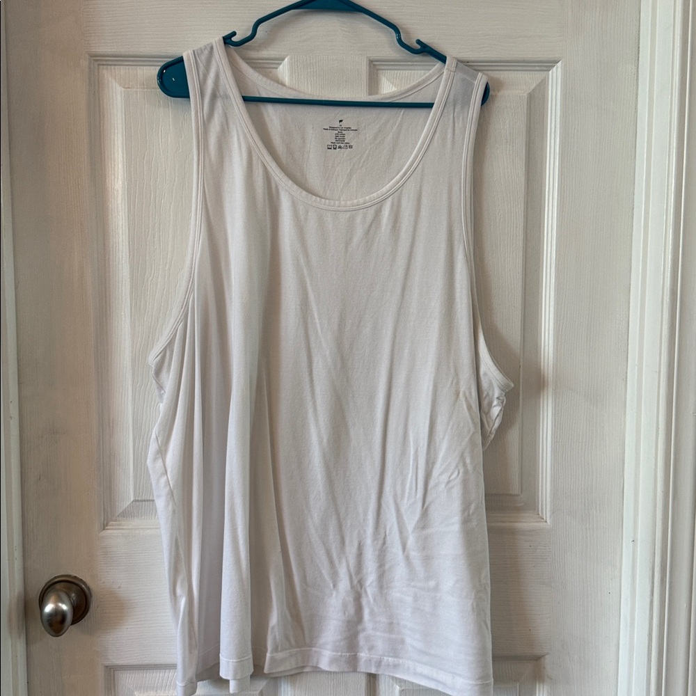 Fabletics White Men's Tank Top